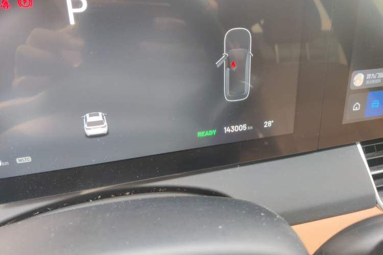 Used Li Auto ONE 2021 Extended-Range 6-Seater Version Odometer Close Up