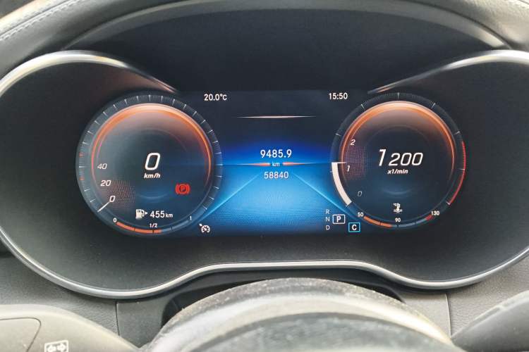 Used Mercedes-Benz C-Class 2022 Refresh C 200 Coupe Instrument Cluster