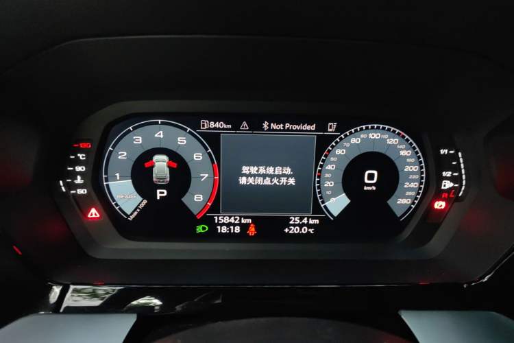 Used Audi A3 2023 Sportback 35 TFSI Fashionable Sports Model Instrument Cluster