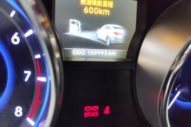 Used Hyundai Sonata 2013 2.4L Automatic Leading Edition China IV Standard Odometer Close Up