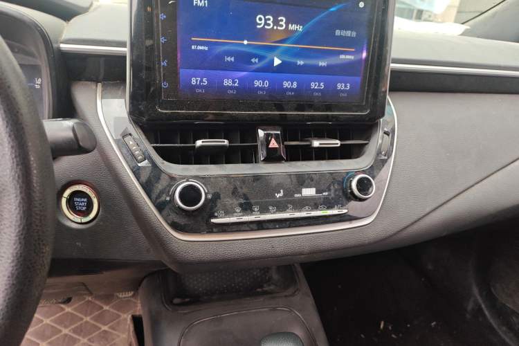 Used Toyota Levin 2019 185T CVT Luxury Edition China VI Standard Audio And AC Panel