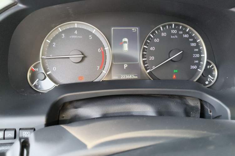 Used Lexus RX 2020 Revised Version 300 Two-Wheel Drive Comfort Edition Odometer Close Up