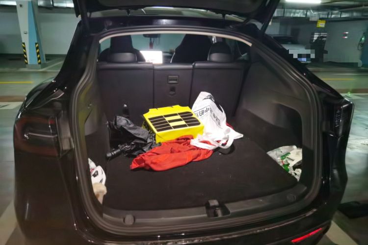 Used Tesla Model Y 2022 Revised Version Rear-Wheel Drive Trunk