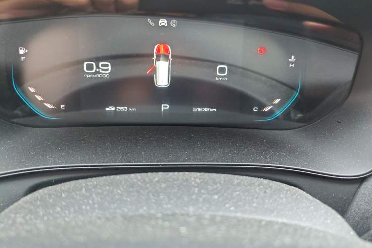 Used Wuling Victory 2020 1.5T CVT Flagship Edition Odometer Close Up