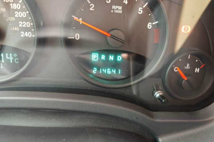 Used Jeep Patriot 2012 2.4 Sport Edition Odometer Close Up