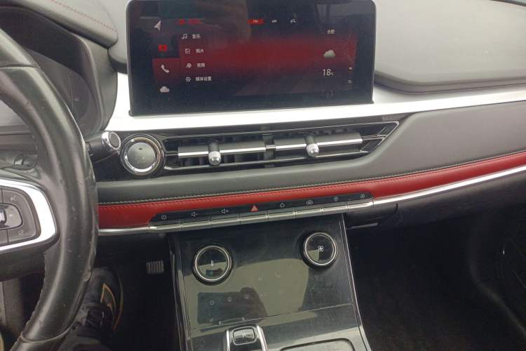 Used Chery Tiggo 7 2020 1.5T CVT Luxury Model Audio And AC Panel