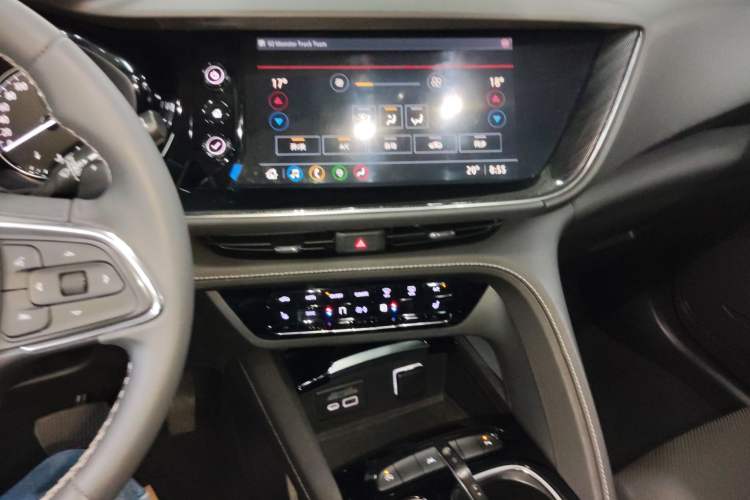 Used Buick Envision 2022 Encore S 652T Two-Wheel-Drive Luxury Model Audio And AC Panel