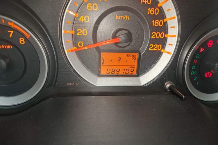 Used Honda City Classic 2008 1.5L Automatic Elite Edition Odometer Close Up