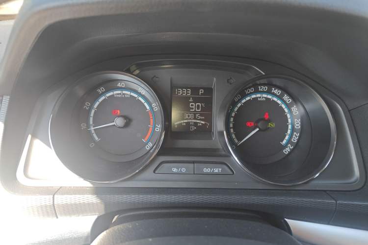 Used Skoda Kamiq 2020 1.5L Automatic Comfort Edition Odometer Close Up