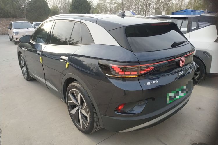 Used Volkswagen ID.4 CROZZ 2022 Long-Range Lite PRO Edition Rear Left 45 Deg