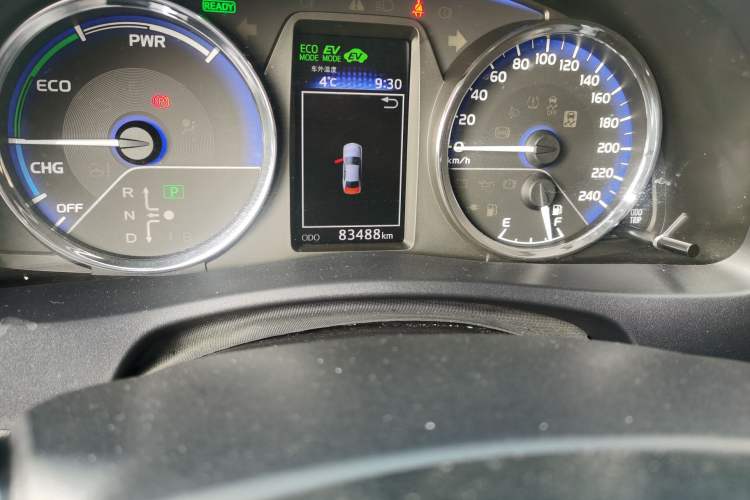 Used Toyota Levin Hybrid E+ 2019 1.8L PH GS E-CVT Elite Edition Odometer Close Up