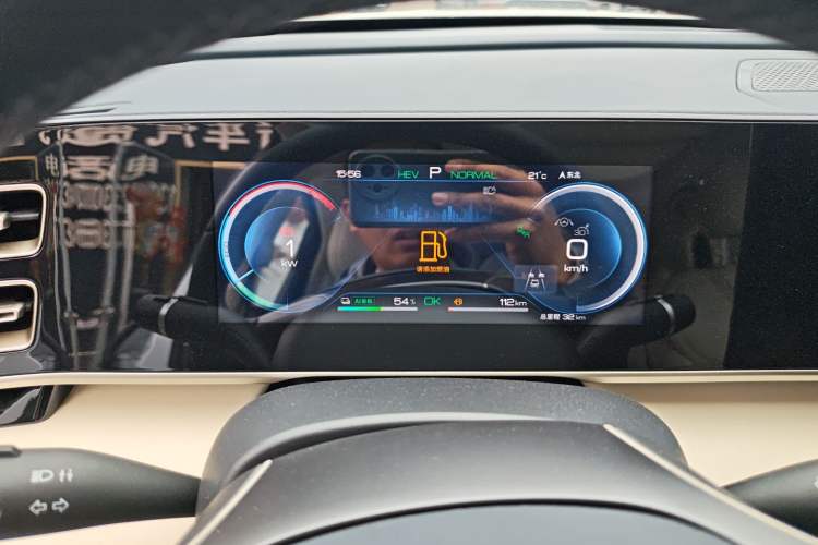 Used BYD Qin L 2024 DM-i 120KM Excellence Model Instrument Cluster