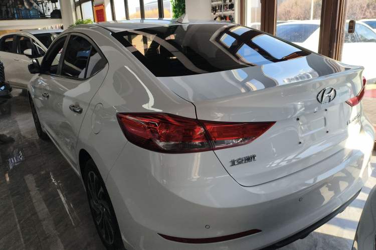 Used Hyundai Elantra (6th Generation / Lingdong) 2020 1.4T Dual-Clutch Xuan Dong · Dynamic Version Rear Left 45 Deg