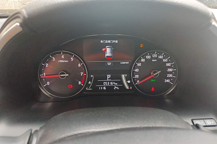 Used Honda Avancier 2020 370TURBO Two-Wheel Drive Luxury Edition Instrument Cluster