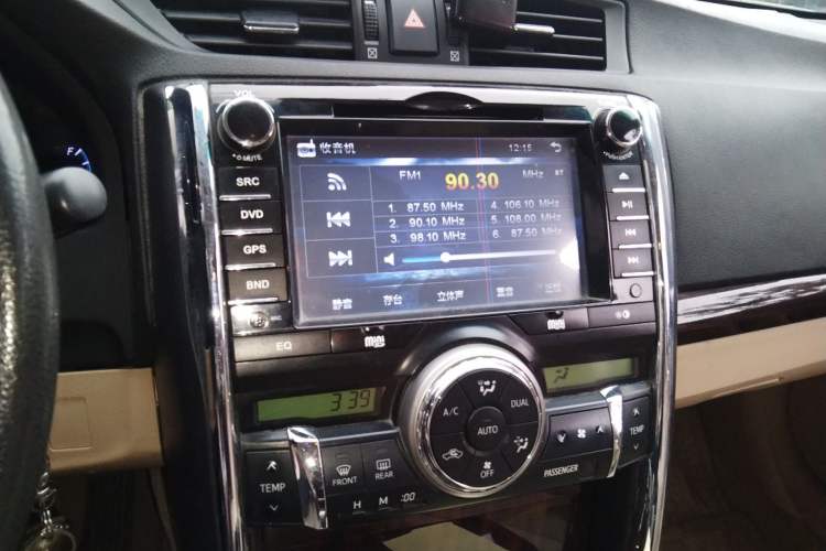 Used Toyota Reiz 2010 2.5S Fengdu Jinghua Edition Audio And AC Panel