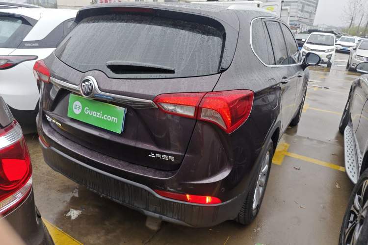 Used Buick Envision 2018 20T Two-Wheel Drive Luxury Model Rear Right 45 Deg