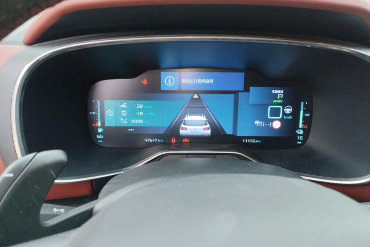 Used Citroen C5 AIRCROSS New Energy 2020 1.6T Four-Wheel Drive Plug-in Hybrid Luxury Model Instrument Cluster