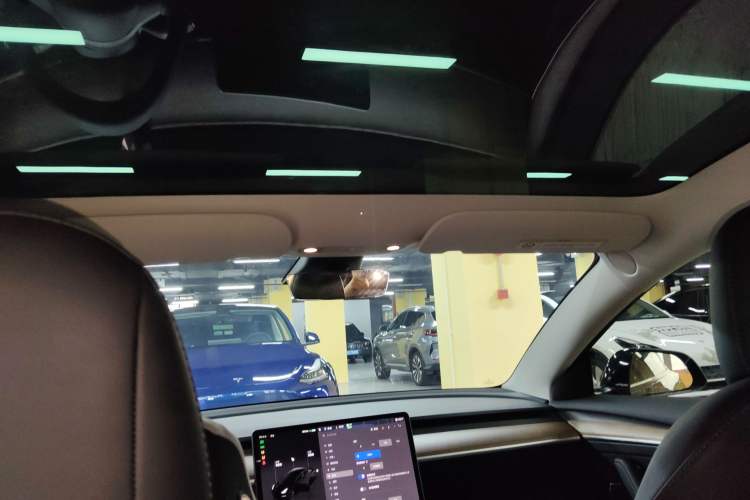 Used Tesla Model 3 2022 Rear-Wheel-Drive Version Headliner