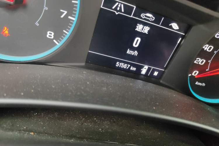 Used Chevrolet Equinox 2019 535T Automatic Chijie Edition China VI Odometer Close Up