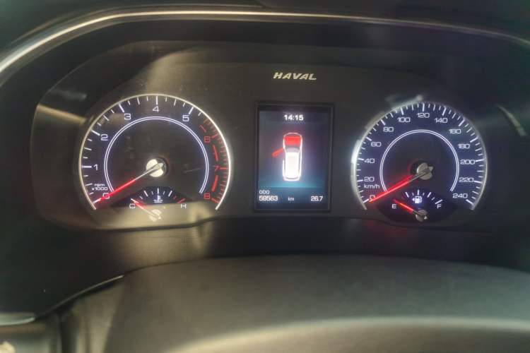 Used Haval H6 2017 Red Label 2.0T Automatic Two-Wheel Drive ZhiShang Model Instrument Cluster