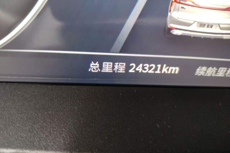 Used Venucia Star 2020 260T Automatic 48V Mild Hybrid Turbocharged Starry Edition Odometer Close Up