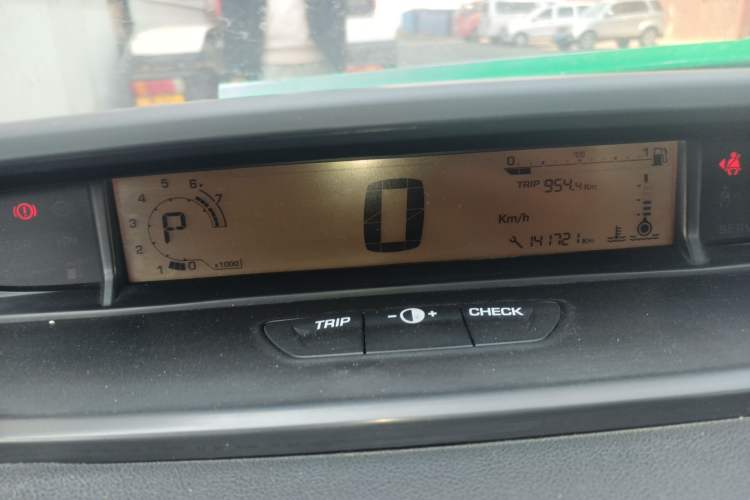 Used Citroen C-Quatre 2012 Sedan 1.6L Automatic Prestige Model Instrument Cluster