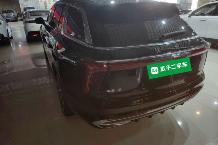 Used Hongqi E-HS9 2021 460 km Range Flagship Edition Six-Seater Rear Left 45 Deg