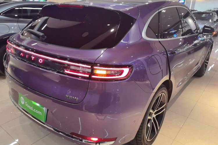 Used Hima AITO M5 2025 Extended-Range Ultra All-Wheel-Drive Version Rear Right 45 Deg