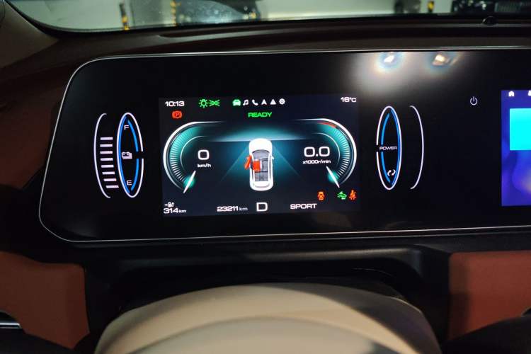 Used ORA Good Cat 2022 400km Standard Range Premium Version Lithium Iron Phosphate Instrument Cluster