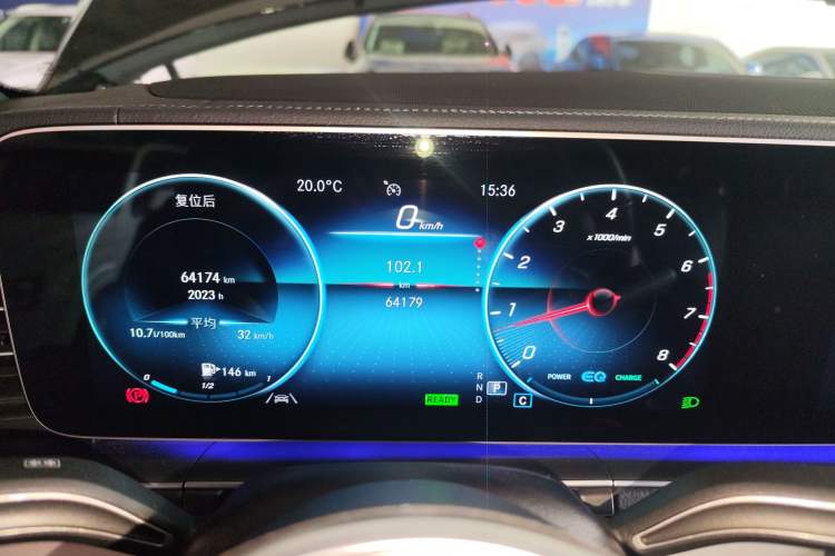 Used Mercedes-Benz GLE 2022 GLE 450 4MATIC Coupe SUV Fashion Model Instrument Cluster