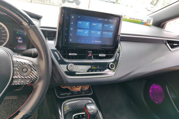 Used Toyota Levin 2021 Dual-Engine 1.8H E-CVT Luxury Edition Audio And AC Panel