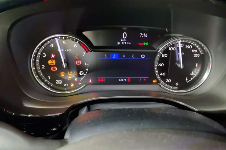 Used Cadillac XT6 2021 2.0T 6-Seater Two-Wheel Drive Luxury Version Instrument Cluster