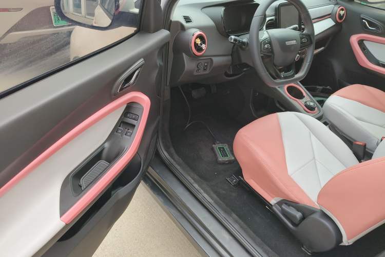 Used Chery Little Ant 2022 Revised Version Sweet Pink Edition Half-Sugar Version Lithium Iron Phosphate 30.7 kWh 30 kW 301 km
