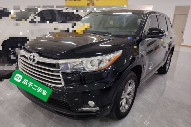 Used Toyota Highlander 2015 2.0T Four-Wheel Drive Elite Edition 7-Seater Guazi used car, China used car export, Used car for sale, Used cars, Cheapest cars for sale