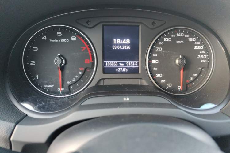 Used Audi A3 2018 30th Anniversary Edition Sportback 35 TFSI Fashion Model Odometer Close Up