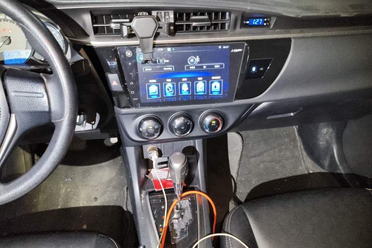 Used Toyota Levin 2016 1.6G CVT Elite Edition Audio And AC Panel