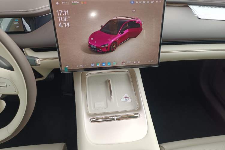 Used Xiaomi Auto SU7 2026 Model Standard Edition Audio And AC Panel