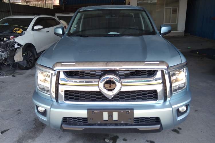 Used Great Wall King Kong Poer 2023 2.0T Automatic Diesel Two-Wheel-Drive Elite Version Flatbed GW4D20M