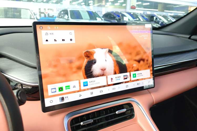 Used Geely Galaxy L6 2025 EM-i 140km Starship Edition Audio And AC Panel