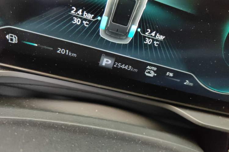 Used Roewe RX5 New Energy 2021 ePLUS National Trend Ronglin Luxury Edition Odometer Close Up