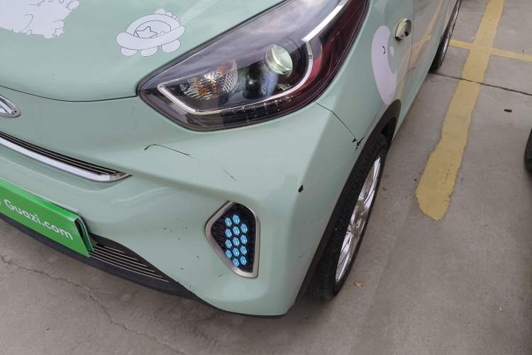 Used Chery QQ Little Ant 2022 Sweet Pink Edition Half-Sugar Version Lithium Iron Phosphate 29.2 kWh 30 kW 301 km Left Front Headlight