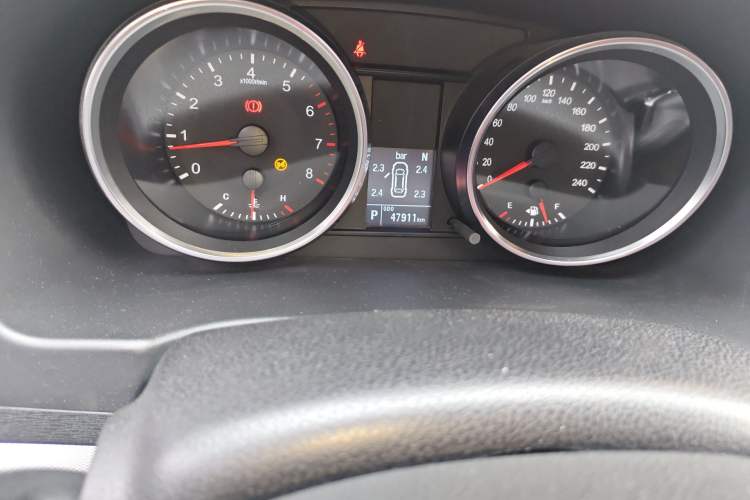 Used Haval M6 2018 Revised Version 1.5T DCT Two-Wheel Drive Elite Edition Odometer Close Up