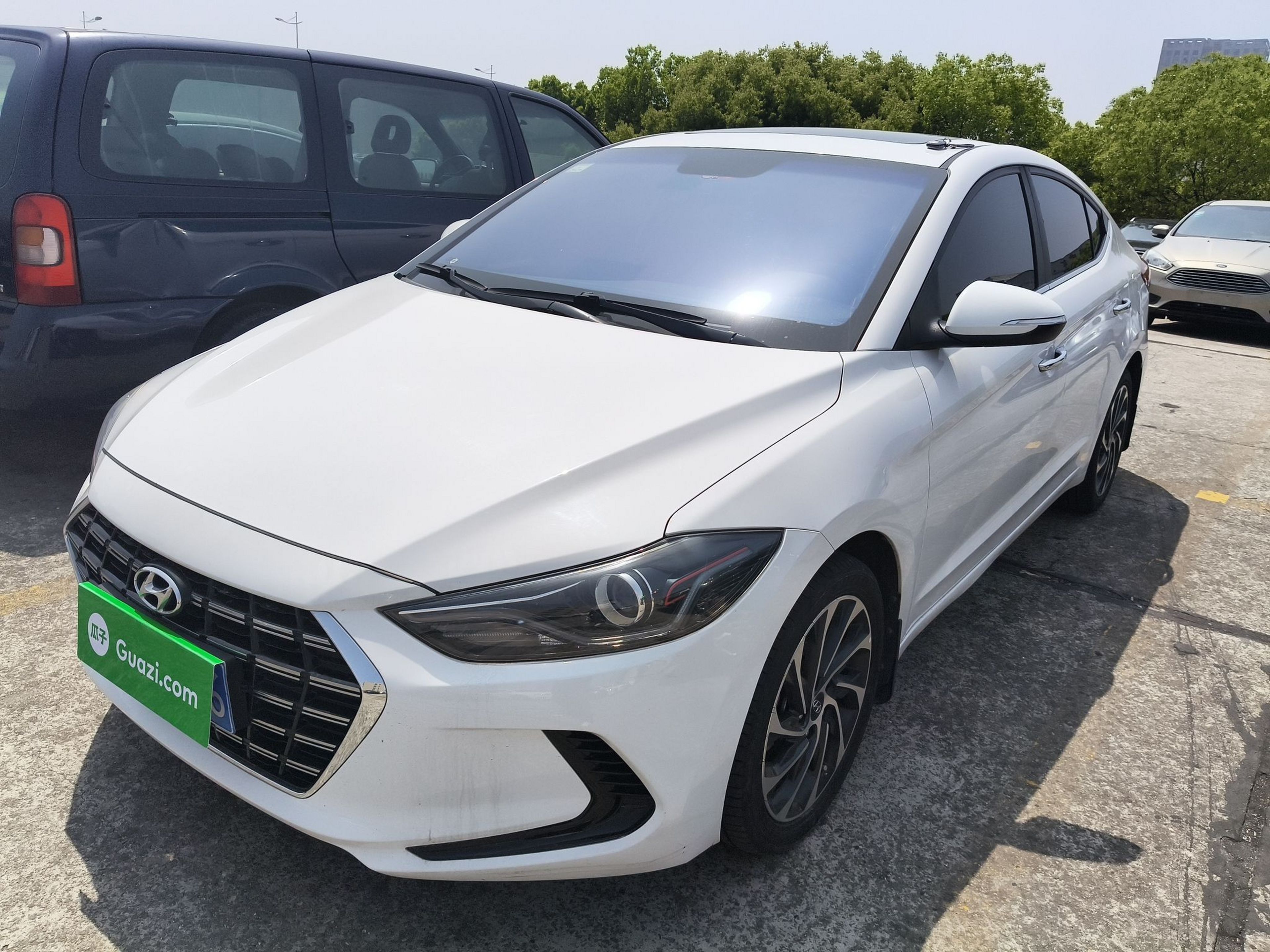 Parte inferior delantera