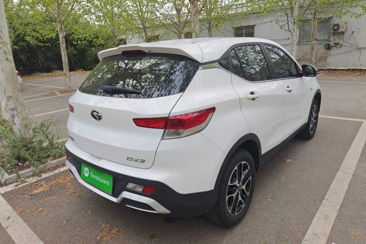 Used Soueast DX3 2019 1.5L Manual Luxury Model China VI Standard Rear Right 45 Deg