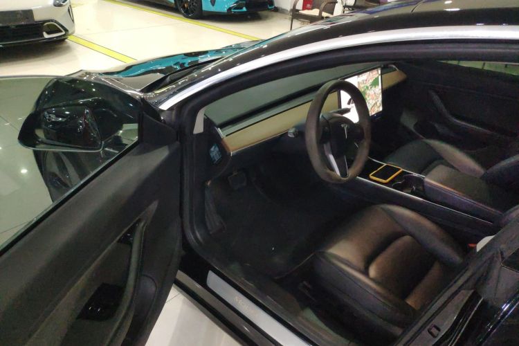 Used Tesla Model 3 2019 Long-Range All-Wheel-Drive Version Driver Seat