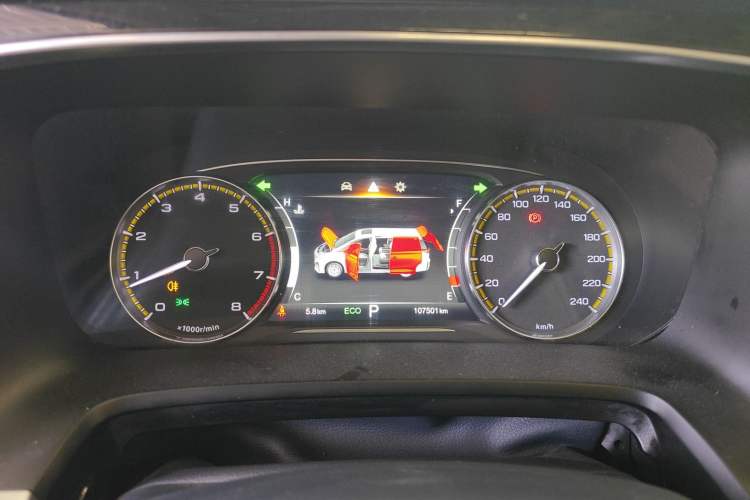 Used GAC Trumpchi M8 2021 Lingxiu Series 390T Deluxe Edition Instrument Cluster
