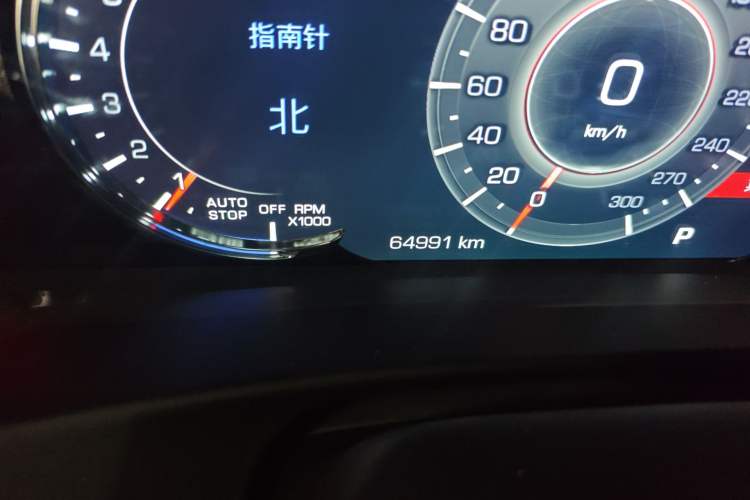 Used Cadillac CT6 2022 28T Luxury Edition Odometer Close Up