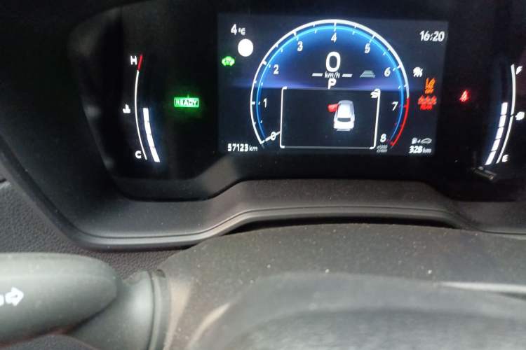 Used Toyota Corolla Cross 2023 Dual-Motor 2.0L Elite Edition Odometer Close Up