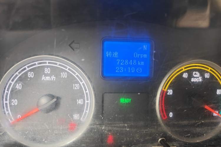 Used Dongfeng Xiaokang EC36 2021 Standard Model Ningde Times Battery Odometer Close Up