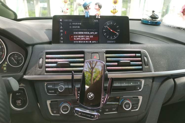 Used BMW 3 Series 2019 320Li Fashion Model Audio And AC Panel